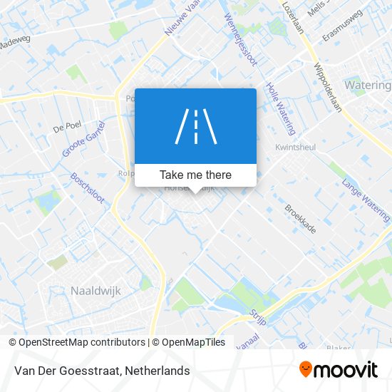 Van Der Goesstraat map