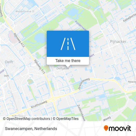 Swanecampen map
