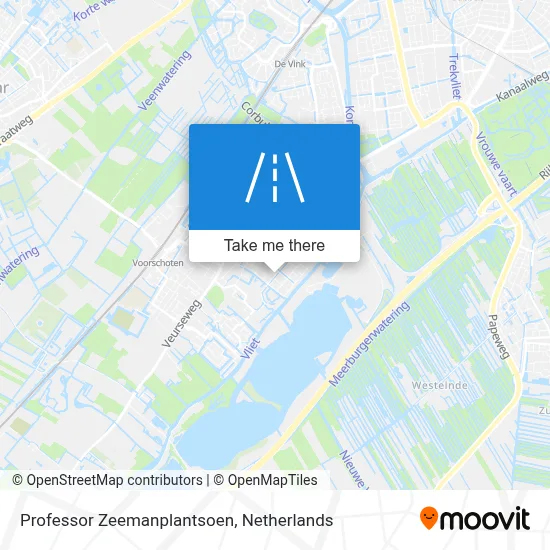 Professor Zeemanplantsoen map