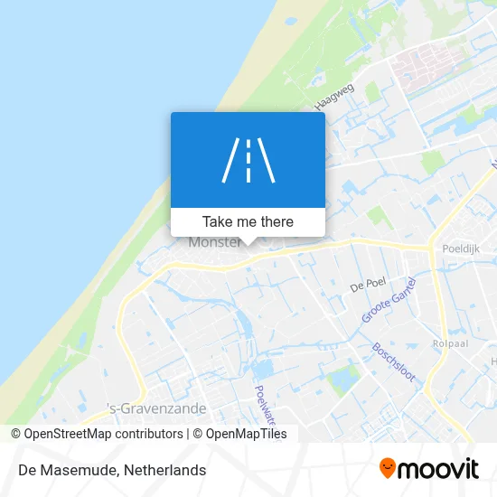 De Masemude map