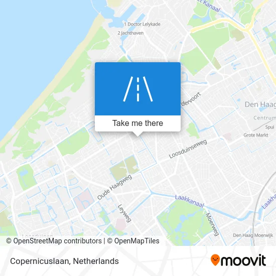 Copernicuslaan map
