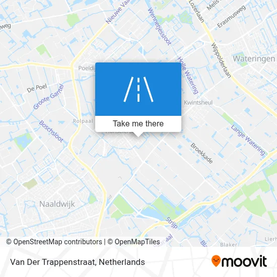 Van Der Trappenstraat map