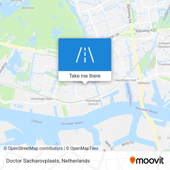 Doctor Sacharovplaats map