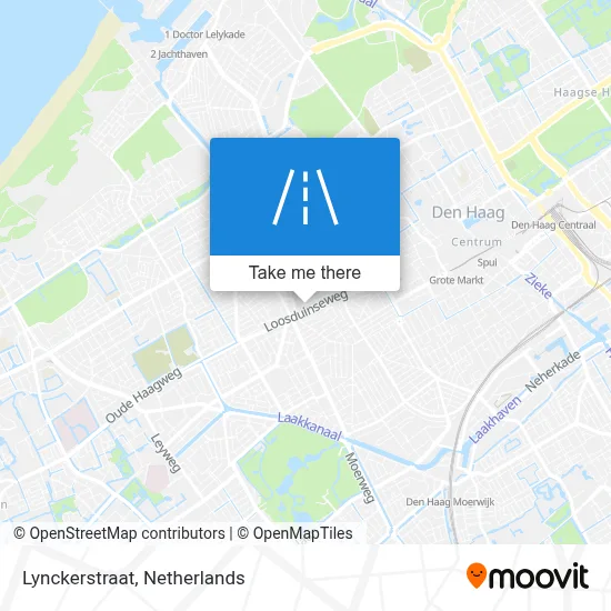 Lynckerstraat map