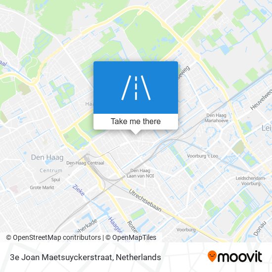 3e Joan Maetsuyckerstraat map