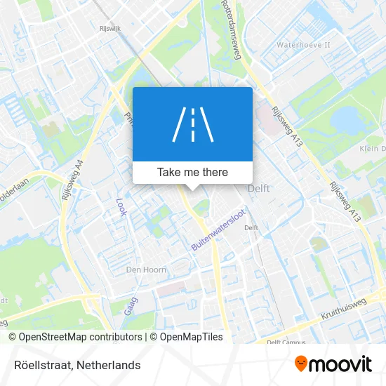 Röellstraat map