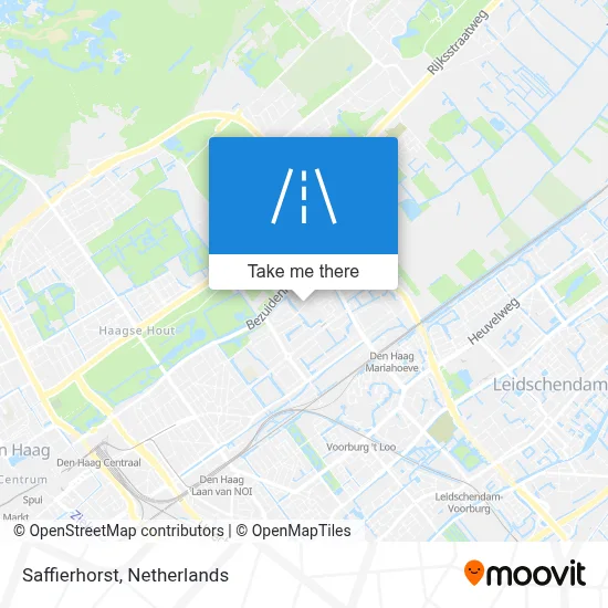 Saffierhorst map