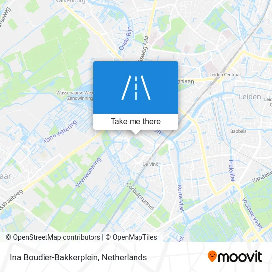 Ina Boudier-Bakkerplein map