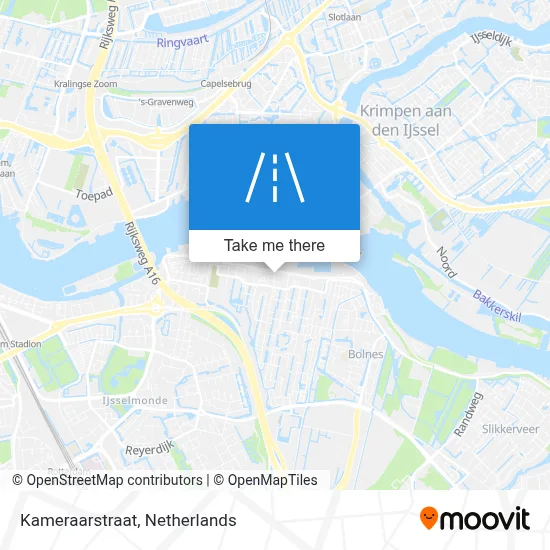 Kameraarstraat map