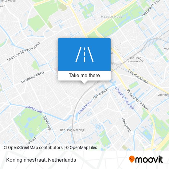 Koninginnestraat map