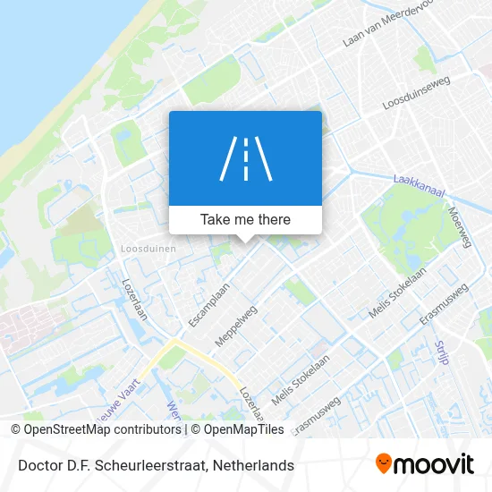 Doctor D.F. Scheurleerstraat map