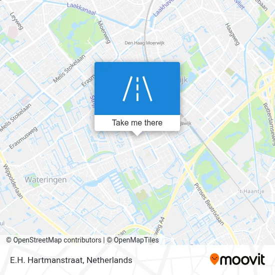 E.H. Hartmanstraat map