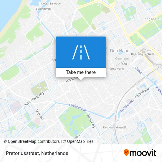 Pretoriusstraat map