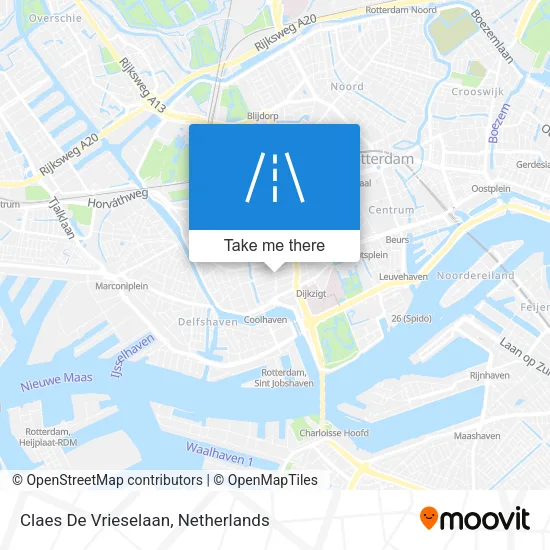 Claes De Vrieselaan map