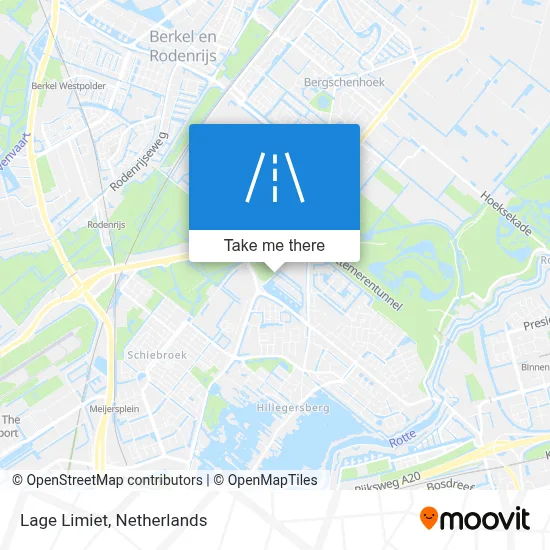 Lage Limiet map