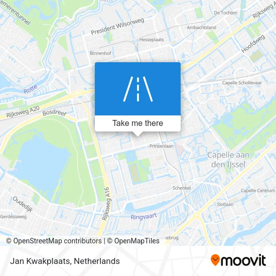 Jan Kwakplaats map