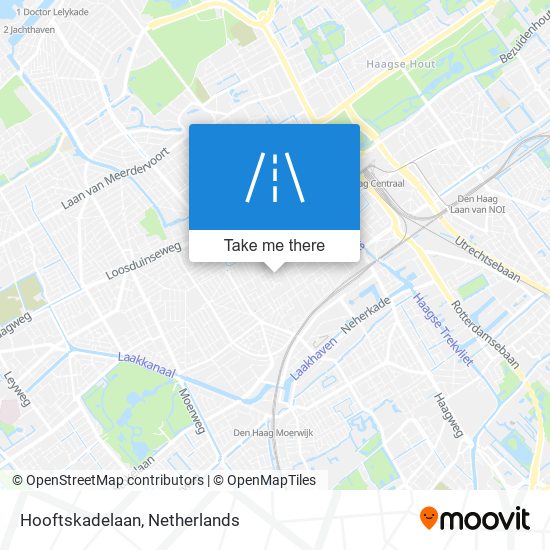 Hooftskadelaan Karte