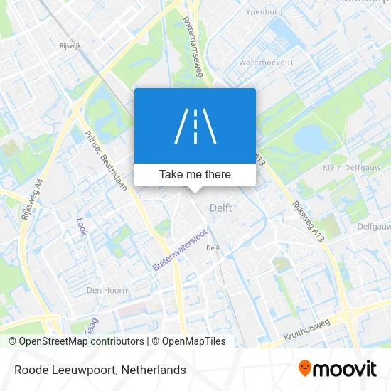 Roode Leeuwpoort map