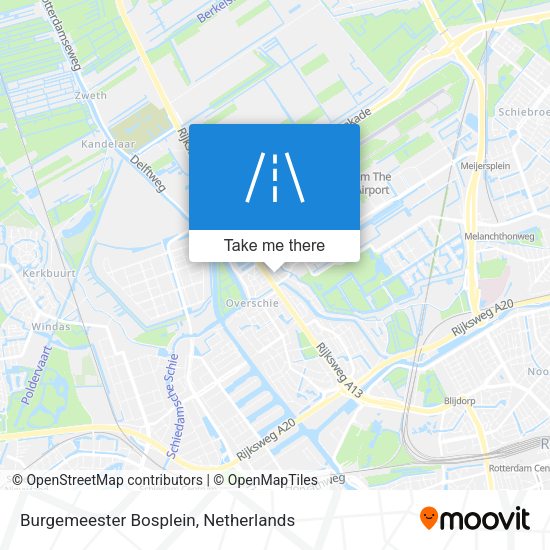 Burgemeester Bosplein map