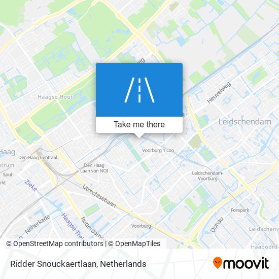 Ridder Snouckaertlaan map