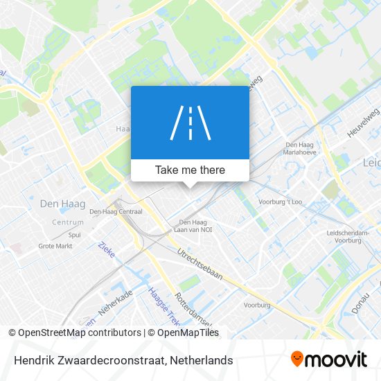 Hendrik Zwaardecroonstraat map