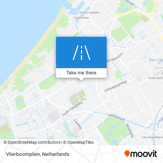 Vlierboomplein map