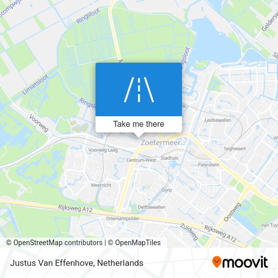 Justus Van Effenhove map