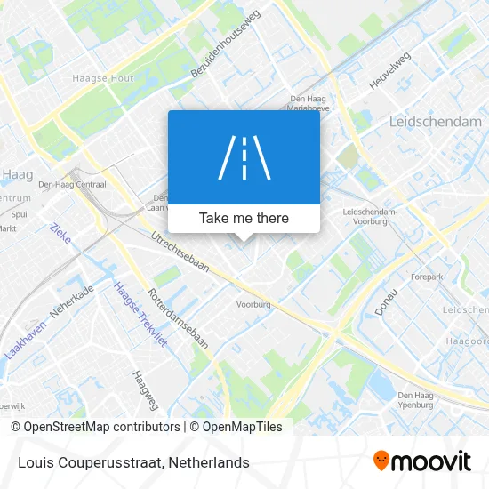 Louis Couperusstraat map