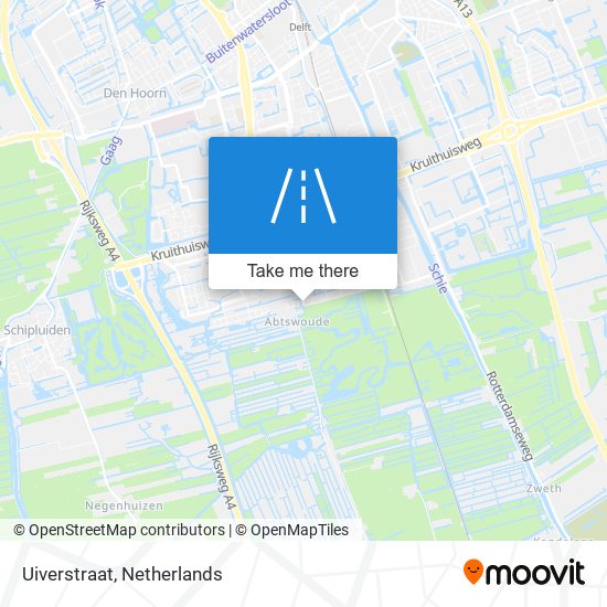 Uiverstraat map