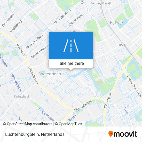 Luchtenburgplein map