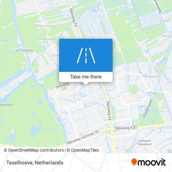 Texelhoeve map