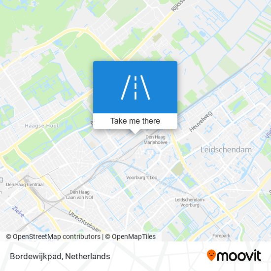 Bordewijkpad map