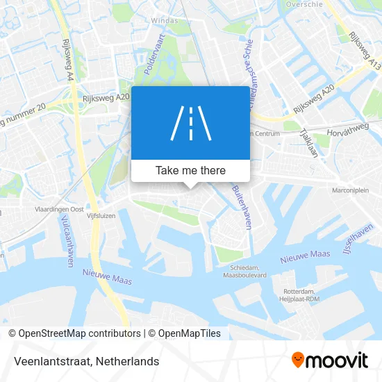 Veenlantstraat map