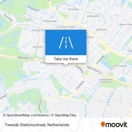 Tweede Stationsstraat Karte