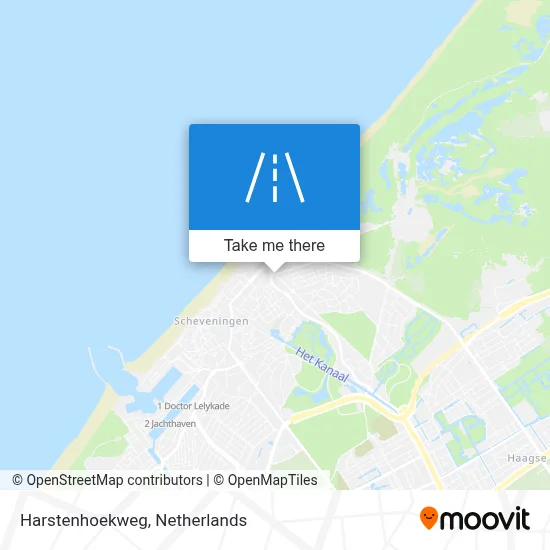 Harstenhoekweg Karte