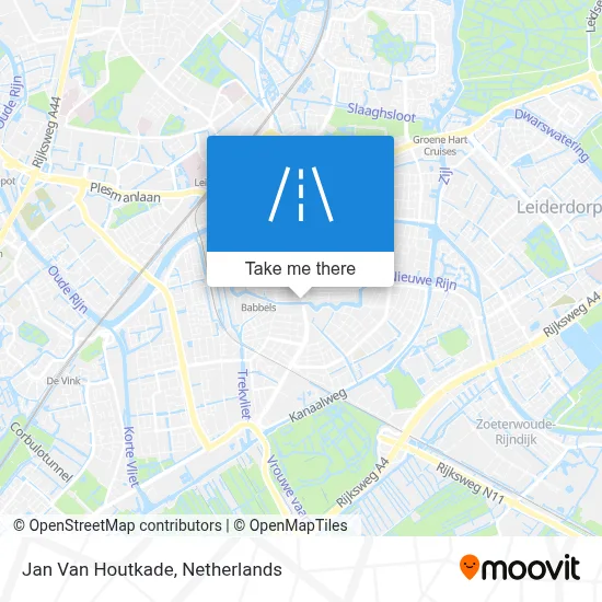 Jan Van Houtkade map