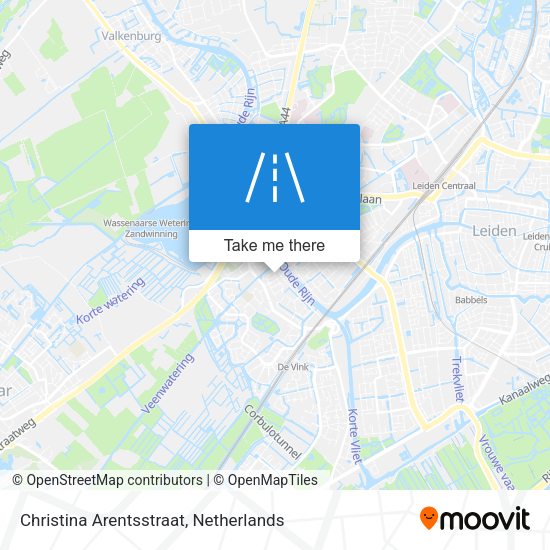Christina Arentsstraat map