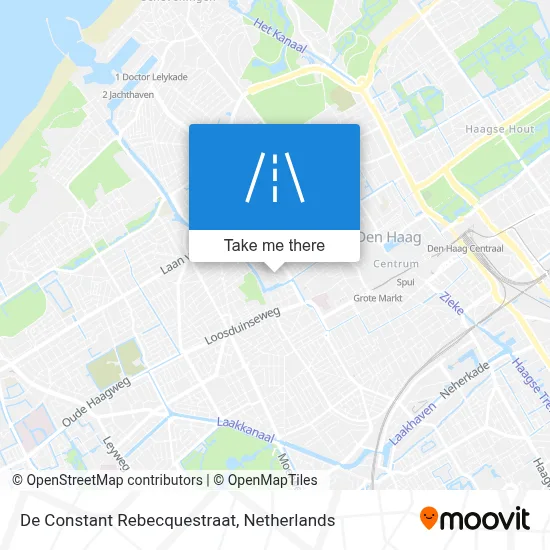 De Constant Rebecquestraat map