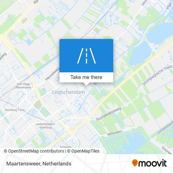 Maartensweer map