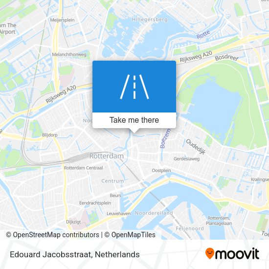 Edouard Jacobsstraat map