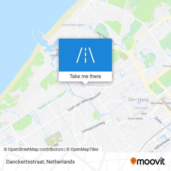 Danckertsstraat map