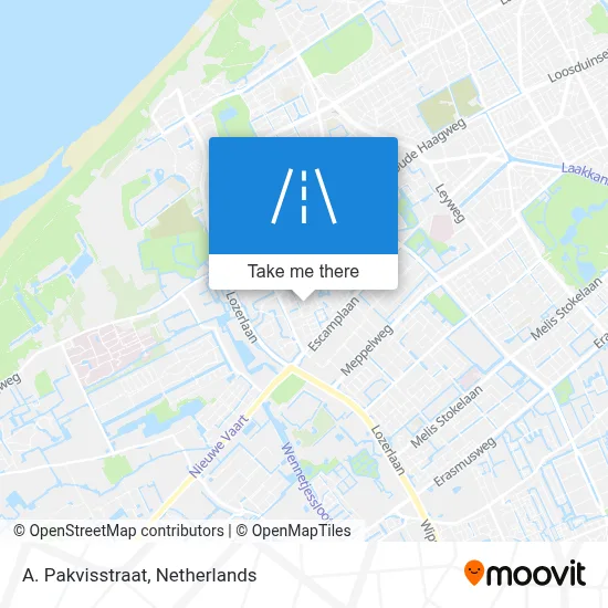 A. Pakvisstraat map