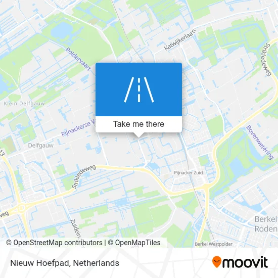 Nieuw Hoefpad map
