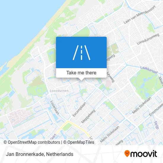 Jan Bronnerkade map