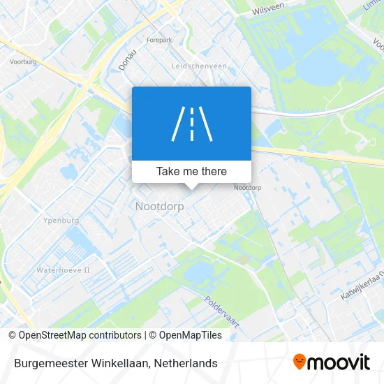Burgemeester Winkellaan map
