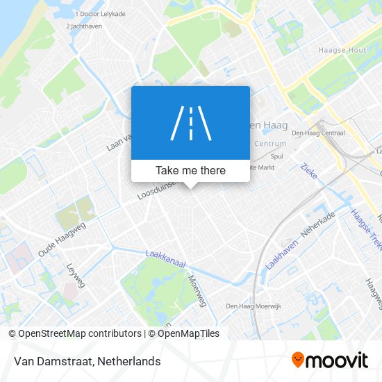 Van Damstraat map