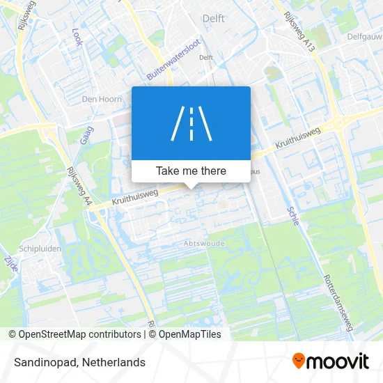 Sandinopad map