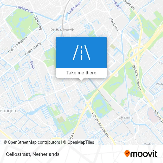 Cellostraat map