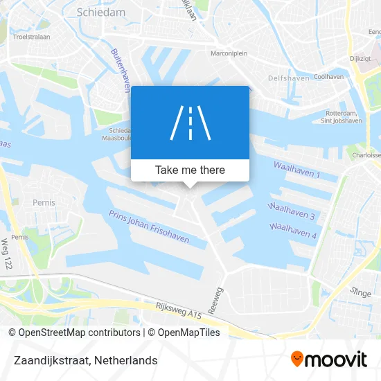 Zaandijkstraat map