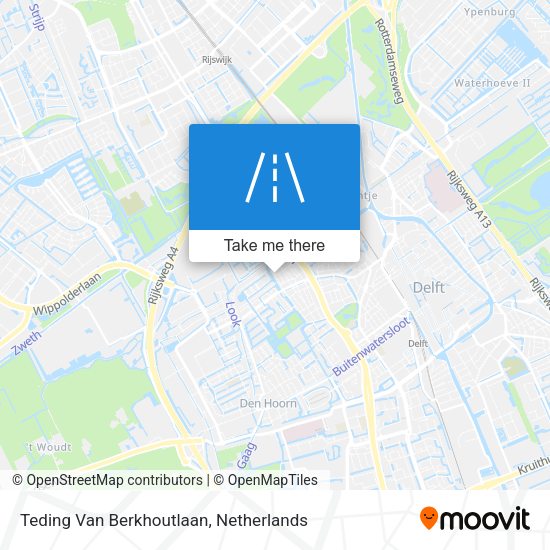 Teding Van Berkhoutlaan map